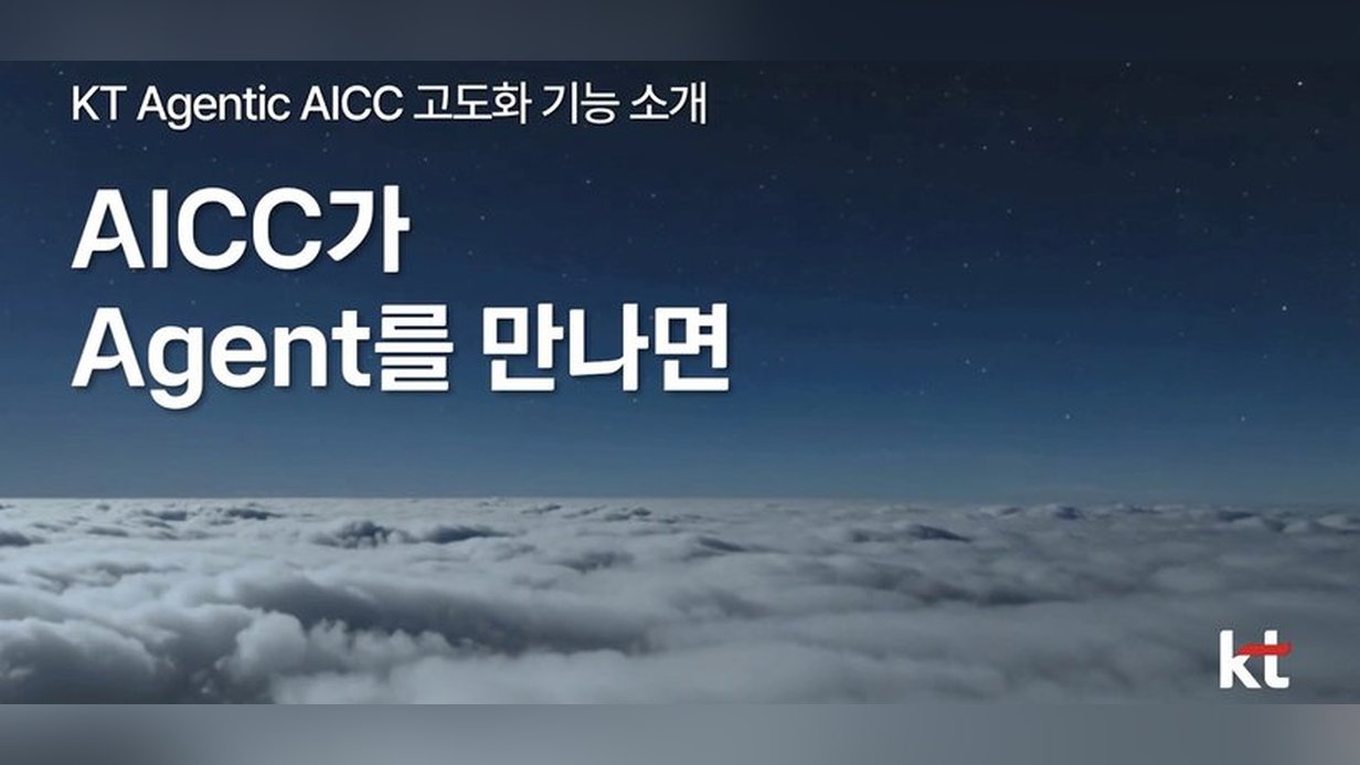 KT Agentic AICC 고도화 기능 소개, AICC가 Agent를 만나면
